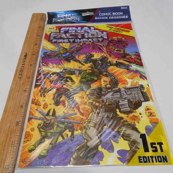 NEW Sealed Final Faction Comic Book 1st Edition great π - Picture 3 of 8